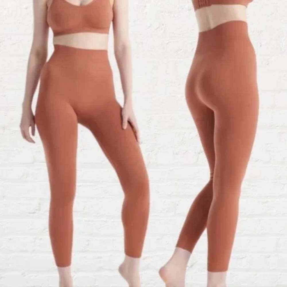 KNIX Copper Seamless Leggings Size L